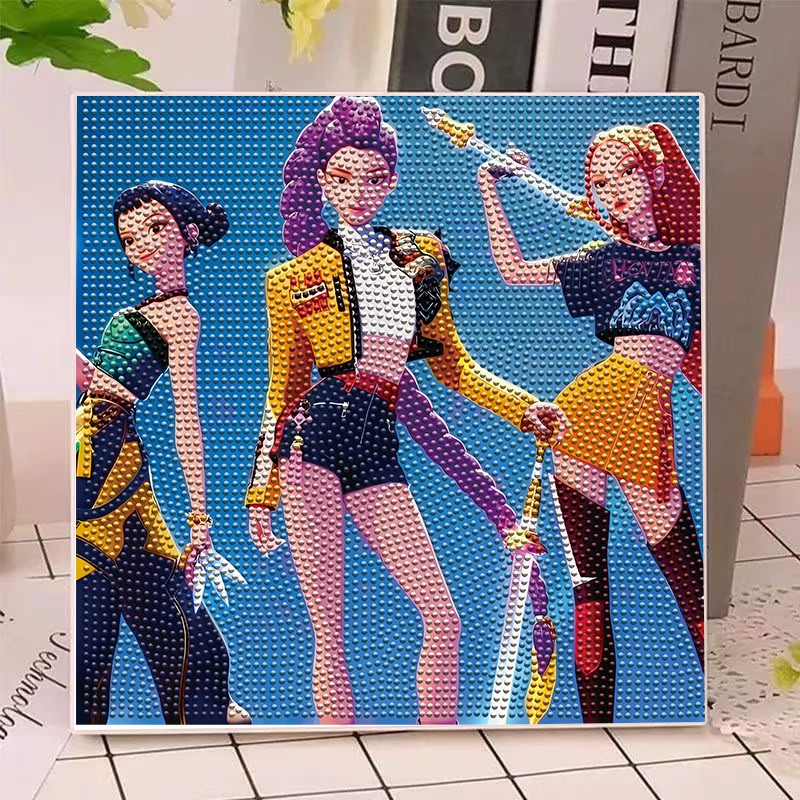 Anime Hunters Gilrs Lumi Mila  - огляд і ціна Art Craft Painting