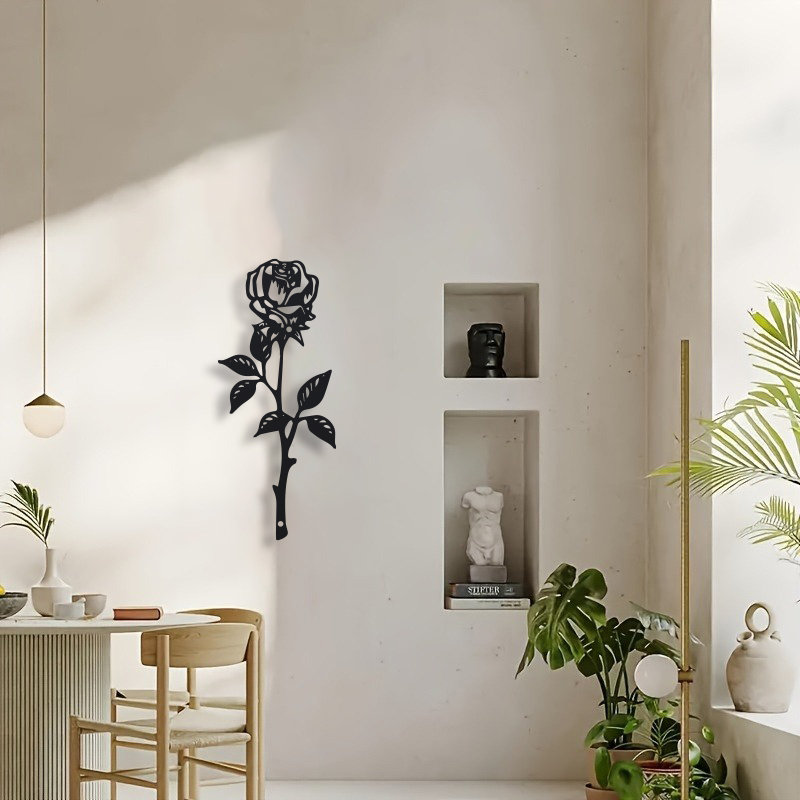 1pc Metal  Art Deco Rose Wall  - огляд і ціна Art Craft Rose