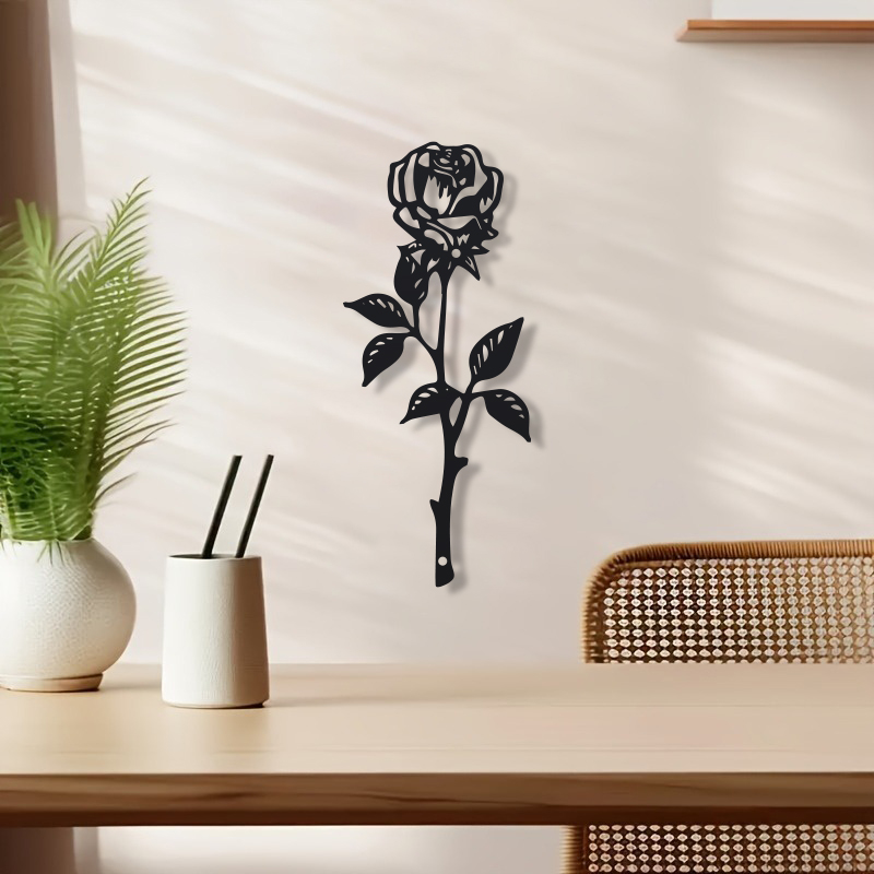 1pc Metal  Art Deco Rose Wall  - огляд і ціна Art Craft Rose