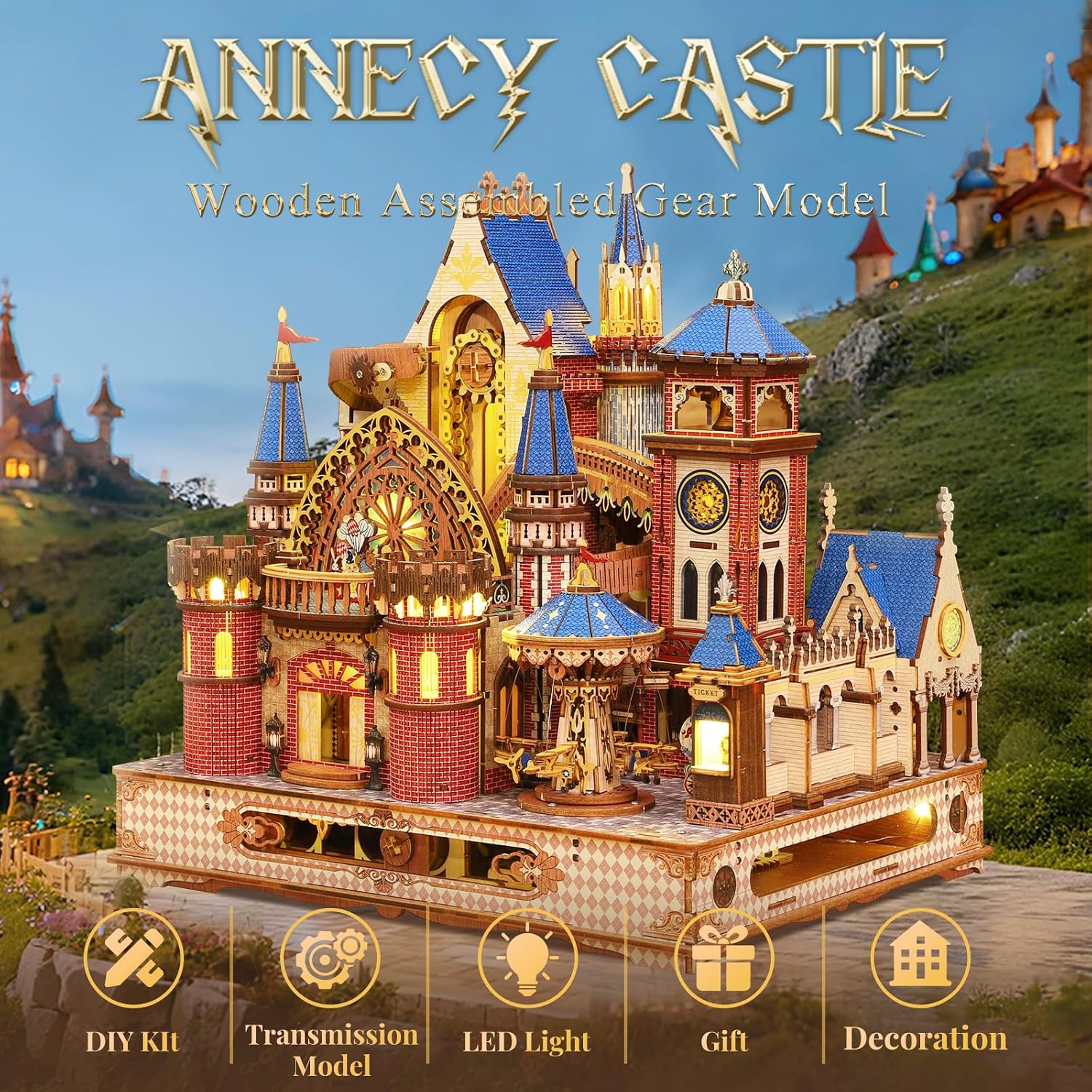 DIY 3D Wooden Puzzles for Adul - огляд і ціна Art Craft Gifts For Adults