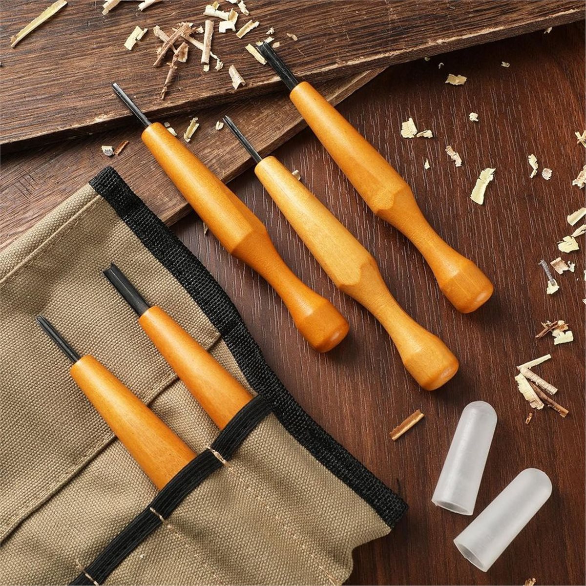 5 Pcs Carving Tools Set - Tria - огляд і ціна Linocut Carving Tool