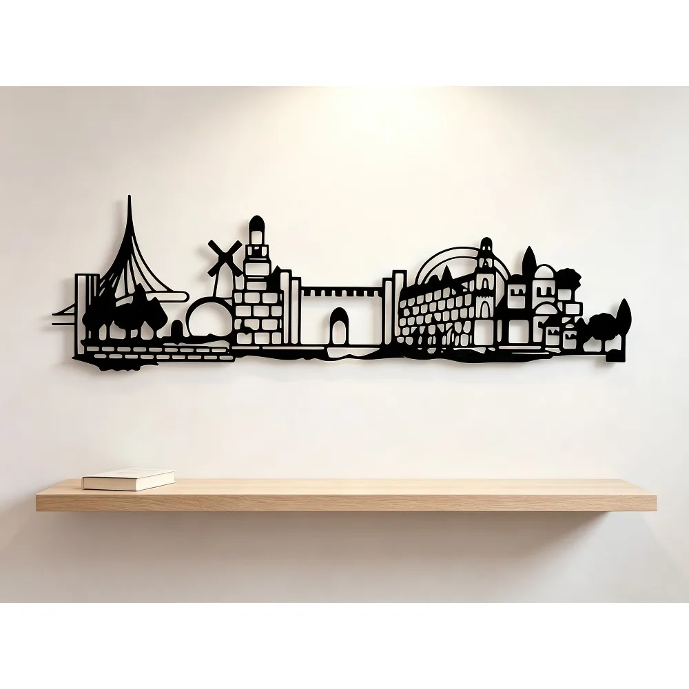 CIFBUY Iron Wall Art Jerusalem - огляд і ціна Art & Craft Kids Salon
