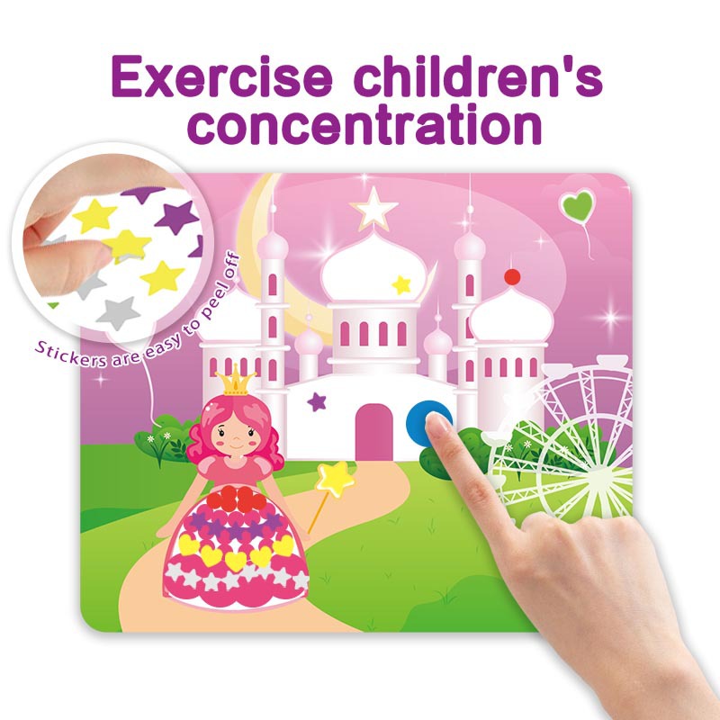 Unicorns Princesses Dot Sticke - огляд і ціна Art Craft Activities For Preschoolers