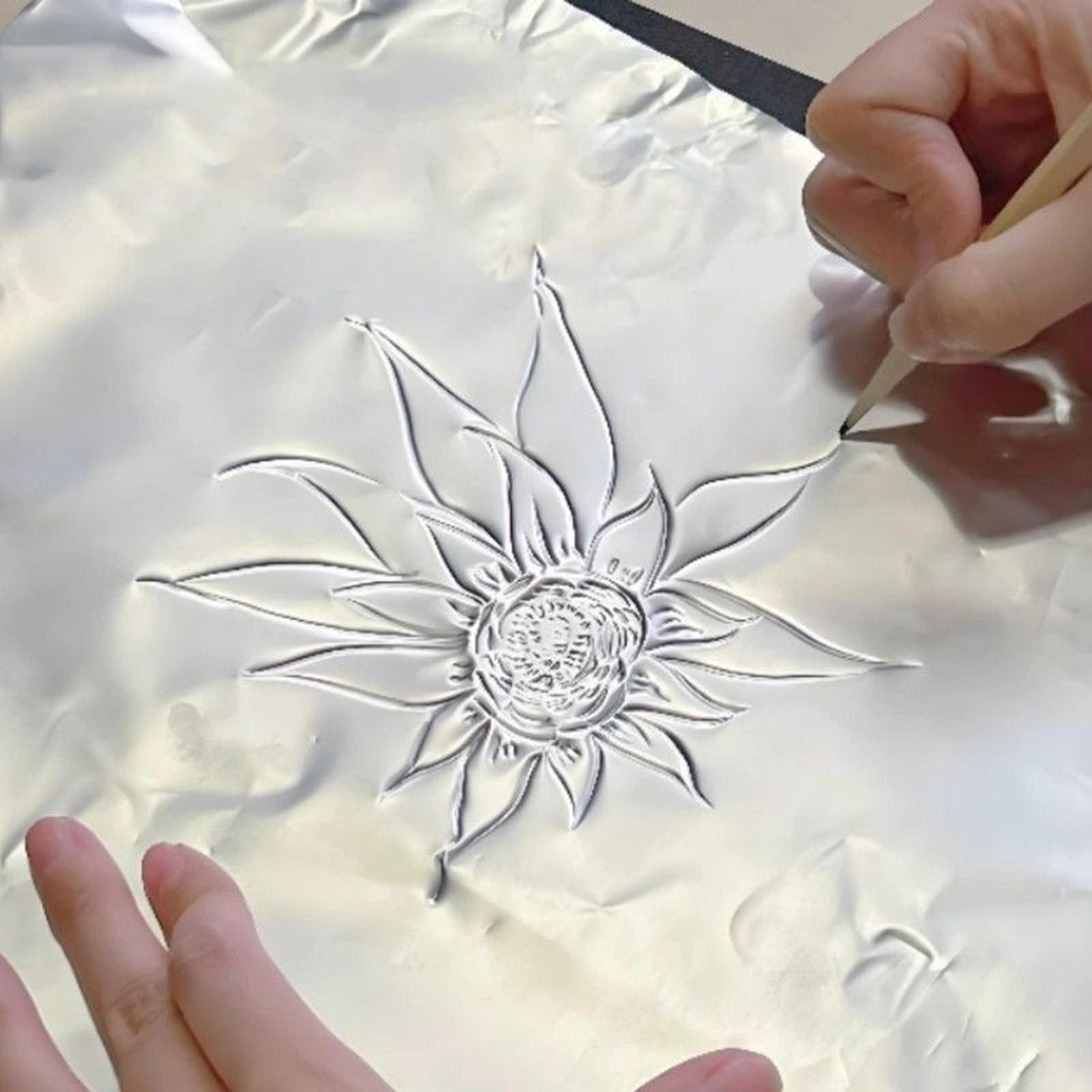 Foil Paper For Crafts 100 Piec - огляд і ціна Art Craft Painting