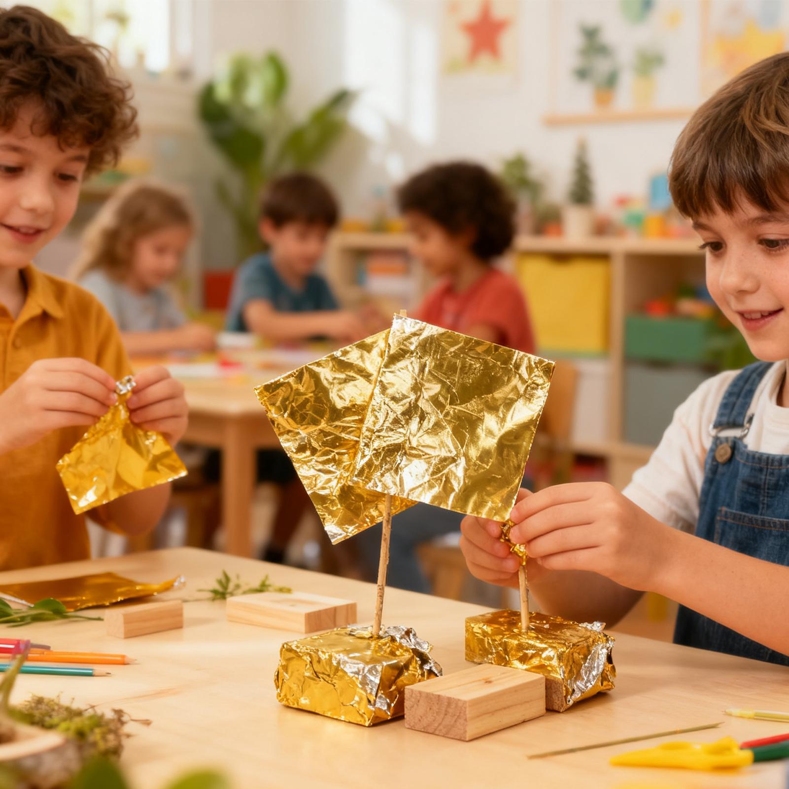 Foil Paper For Crafts 100 Piec - огляд і ціна Art Craft Painting