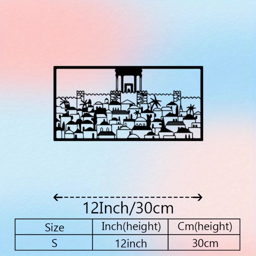 CIFBUY Metal Wall Art Jerusale - огляд і ціна Art & Craft Kids Salon