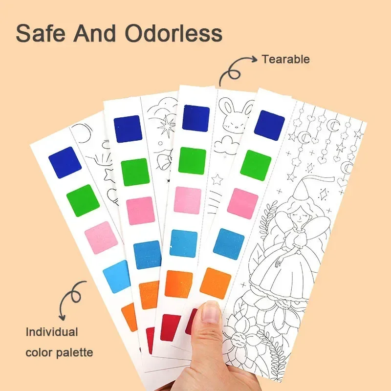 Kids Portable Watercolor Paint - огляд і ціна Gouache Paint Set